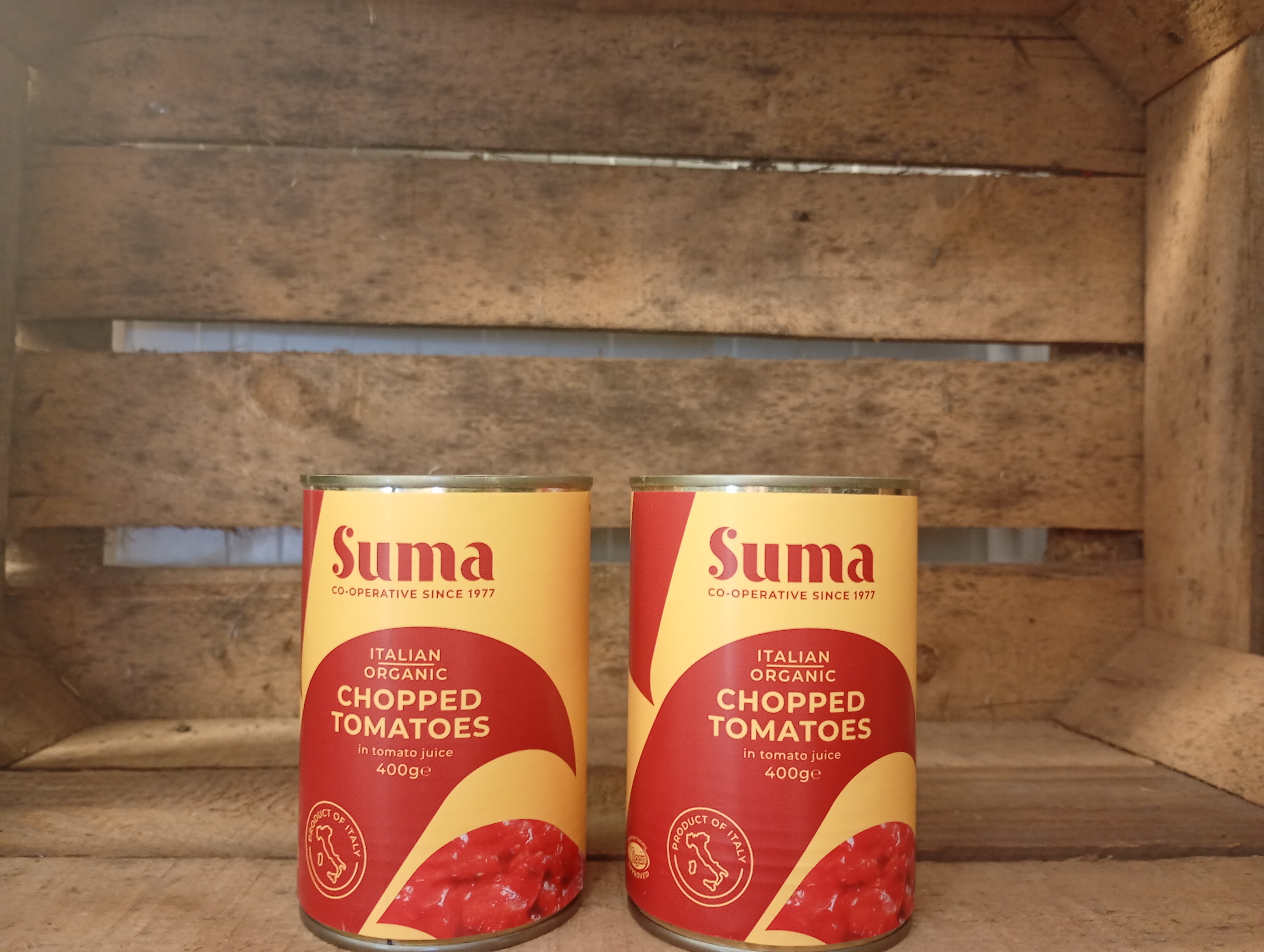 Suma tinned tomatoes organic